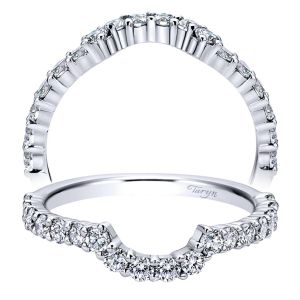 Taryn 14 Karat White Gold Matching Curved Wedding Band TW7029W44JJ