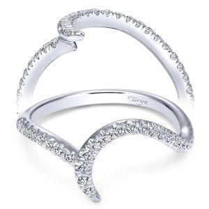 Taryn 14 Karat White Gold Matching Curved Wedding Band TW7221W44JJ