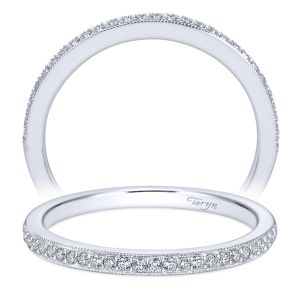 Taryn 14 Karat White Gold Straight Matching Wedding Band TW7280W44JJ