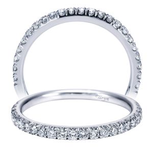 Taryn 14 Karat White Gold Straight Wedding Band TW7461W44JJ