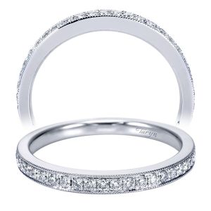 Taryn 14 Karat White Gold Straight Matching Wedding Band TW7503W44JJ