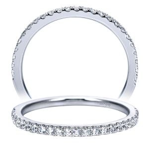 Taryn 14 Karat White Gold Matching Straight Wedding Band TW7709W44JJ