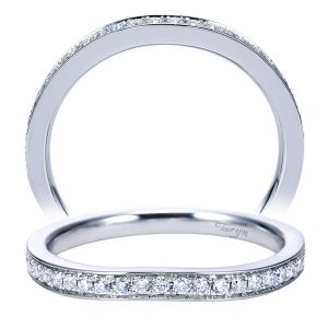 Taryn 14 Karat White Gold Curved Wedding Band TW7723W44JJ