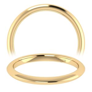 Taryn 14 Karat Yellow Gold Straight Wedding Band TW7737Y4JJJ