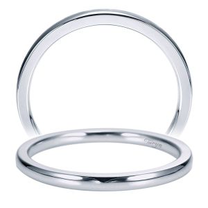 Taryn 14 Karat White Gold Straight Wedding Band TW7944W4JJJ