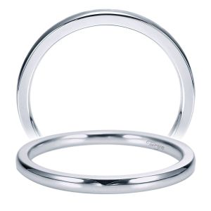 Taryn 14 Karat White Gold Straight Wedding Band TW7944W4JJJ