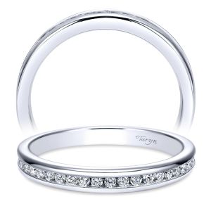 Taryn 14 Karat White Gold Straight Matching Wedding Band TW8134W44JJ