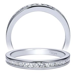 Taryn 14 Karat White Gold Straight Matching Wedding Band TW8135W44JJ