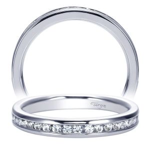 Taryn 14 Karat White Gold Straight Matching Wedding Band TW8180W44JJ