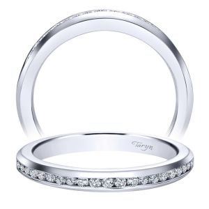 Taryn 14 Karat White Gold Straight Matching Wedding Band TW8295W44JJ