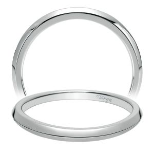 Taryn 14 Karat White Gold Straight Wedding Band TW8484W4JJJ