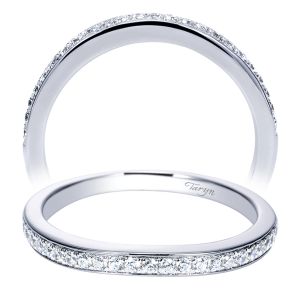 Taryn 14 Karat White Gold Curved Wedding Band TW8927W44JJ