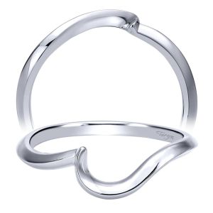 Taryn 14 Karat White Gold Curved Wedding Band TW911796R1W4JJJ