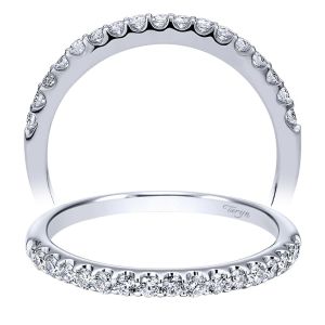 Taryn 14 Karat White Gold Straight Wedding Band TW911885R0W44JJ