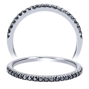 Taryn 14 Karat White Gold Straight Wedding Band TW911937R0W4JBD