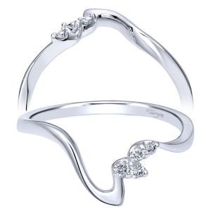 Taryn 14 Karat White Gold Curved Wedding Band TW912006R0W44JJ