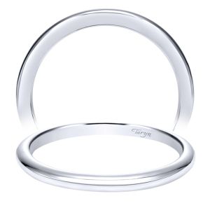 Taryn 14 Karat White Gold Straight Wedding Band TW9175W4JJJ