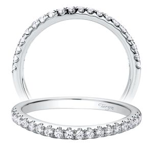Taryn 14 Karat White Gold Curved Wedding Band TW9257W44JJ