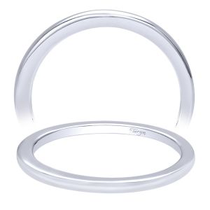 Taryn 14 Karat White Gold Straight Wedding Band TW9458W4JJJ