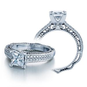 Verragio Venetian-5011P Platinum Engagement Ring