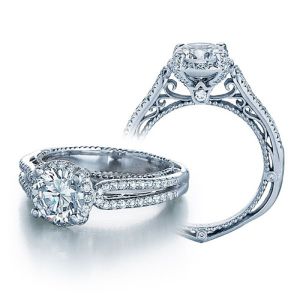 Verragio Venetian-5014R Platinum Engagement Ring