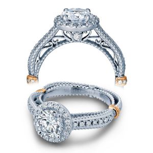 Verragio Venetian 5033R Platinum Engagement Ring
