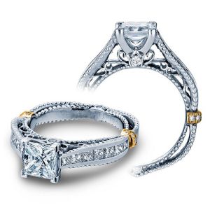 Verragio Venetian 5037P 18 Karat Engagement Ring