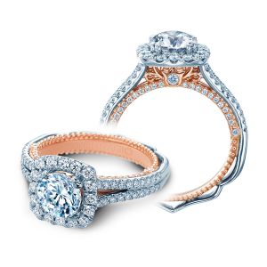 Verragio Venetian-5067CU-2WR Platinum Engagement Ring