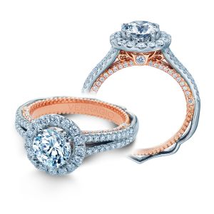 Verragio Venetian-5067R-2WR Platinum Engagement Ring