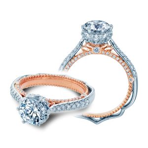 Verragio Venetian-5070D-2WR Platinum Engagement Ring