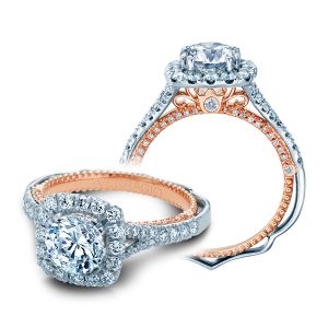 Verragio Venetian-5071CU-2WR Platinum Engagement Ring