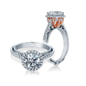 Verragio Venetian-5060R-TT Platinum Engagement Ring