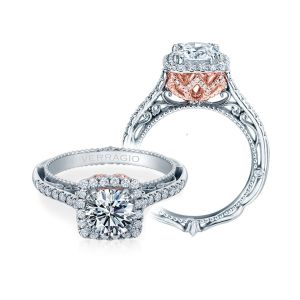 Verragio Venetian-5061CU-TT Platinum Engagement Ring