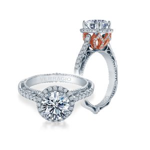 Verragio Venetian-5061R-TT Platinum Engagement Ring