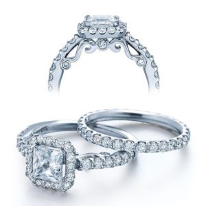 Verragio Platinum Insignia Engagement Ring INS-7005