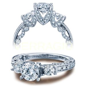 Verragio 14 Karat Paradiso Engagement Ring PAR-3002R