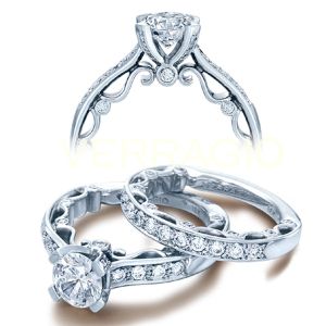 Verragio Platinum Paradiso Engagement Ring Paradiso-3060 R