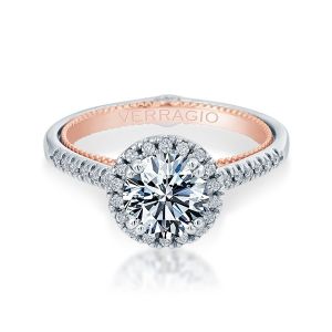 Verragio Couture-0420R-TT Platinum Engagement Ring