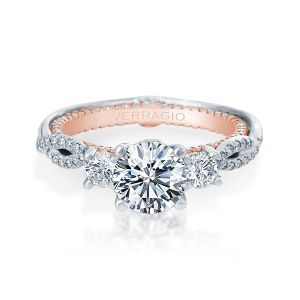 Verragio Couture-0423DR-TT 14 Karat Engagement Ring