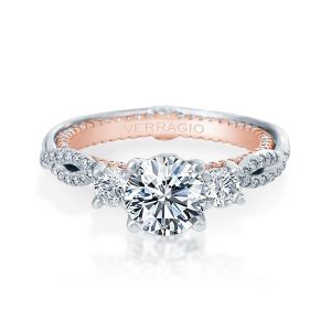Verragio Couture-0423DR-TT 18 Karat Engagement Ring