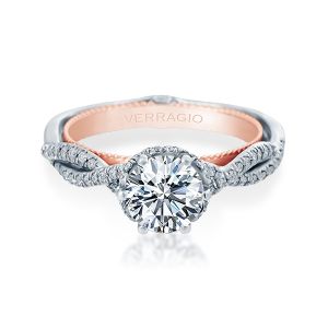 Verragio Couture-0440-TT Platinum Engagement Ring