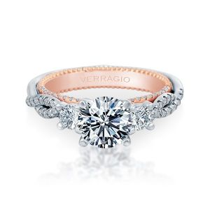 Verragio Couture-0450R-2WR Platinum Engagement Ring