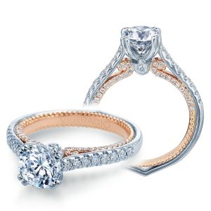 Verragio Couture-0452R-2WR Platinum Engagement Ring