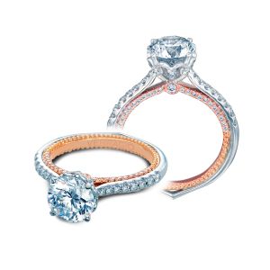 Verragio Couture-0456RD-2WR Platinum Engagement Ring