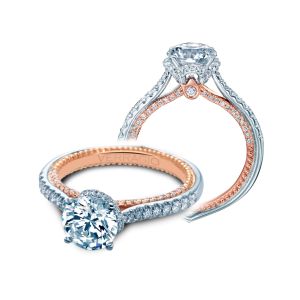 Verragio Couture-0457RD-2WR Platinum Engagement Ring