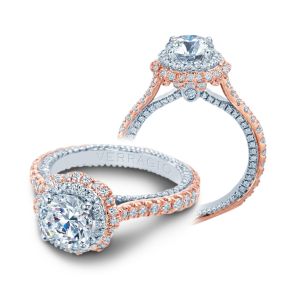 Verragio Couture-0468-2RW Platinum Engagement Ring