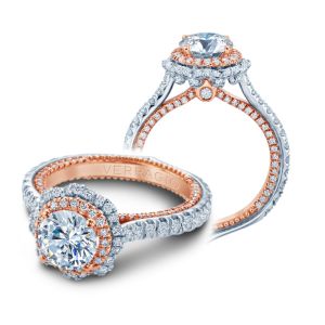 Verragio Couture-0468-2WR Platinum Engagement Ring
