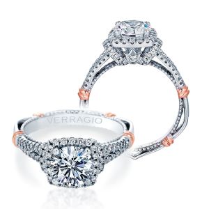 Verragio Parisian-117CU Platinum Engagement Ring