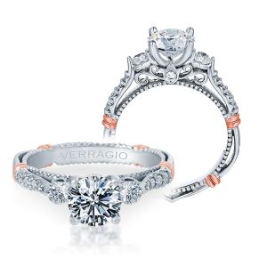 Verragio Parisian-124R Platinum Engagement Ring