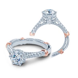 Verragio Parisian-140R Platinum Engagement Ring